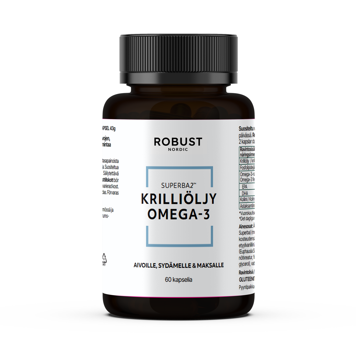 Omega-3 Krilliöljy 60 kaps.