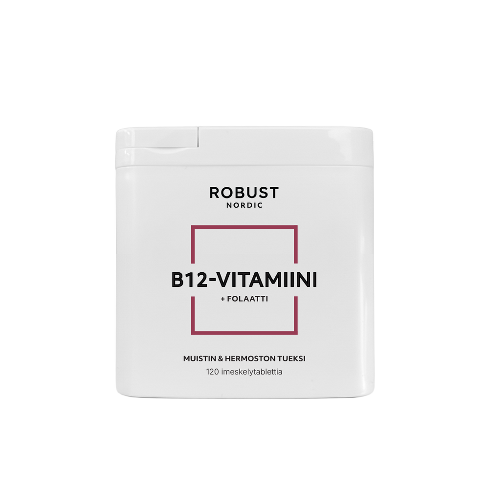 Vitamin B12 + Folat 120 msk.