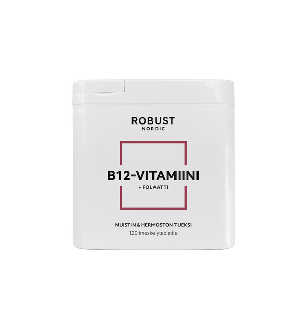 Vitamin B12 + Folate 120 tbl.