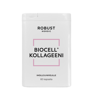 BioCell Collagen® + Hyaluronsyra 60 kapslar.