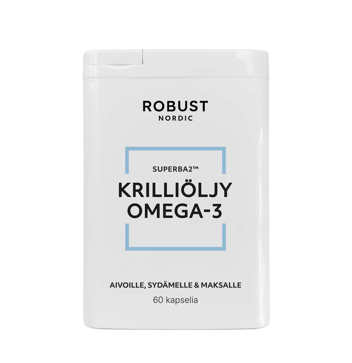 Omega-3 Krillolja 60 kapslar.